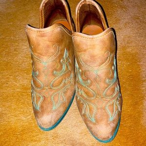 Boho western boots